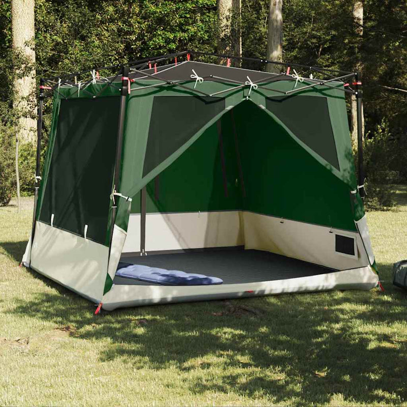 Cort interior 6 persoană Verde tafta