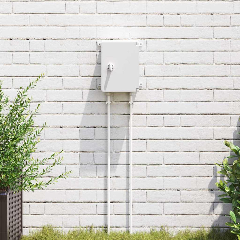 Dulap de control Gri 25 x 13 x 24 cm Plastic ABS