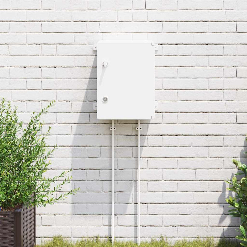 Dulap de control Gri 37 x 16,5 x 40 cm Plastic ABS