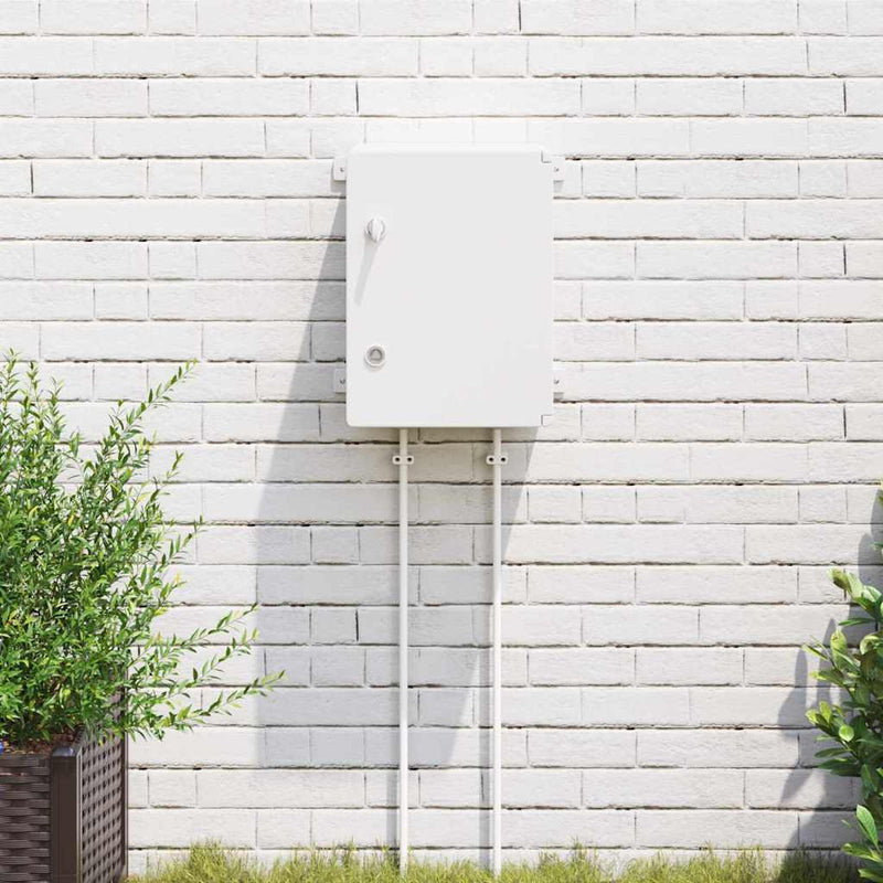 Dulap de control Gri 37 x 19,5 x 40 cm Plastic ABS