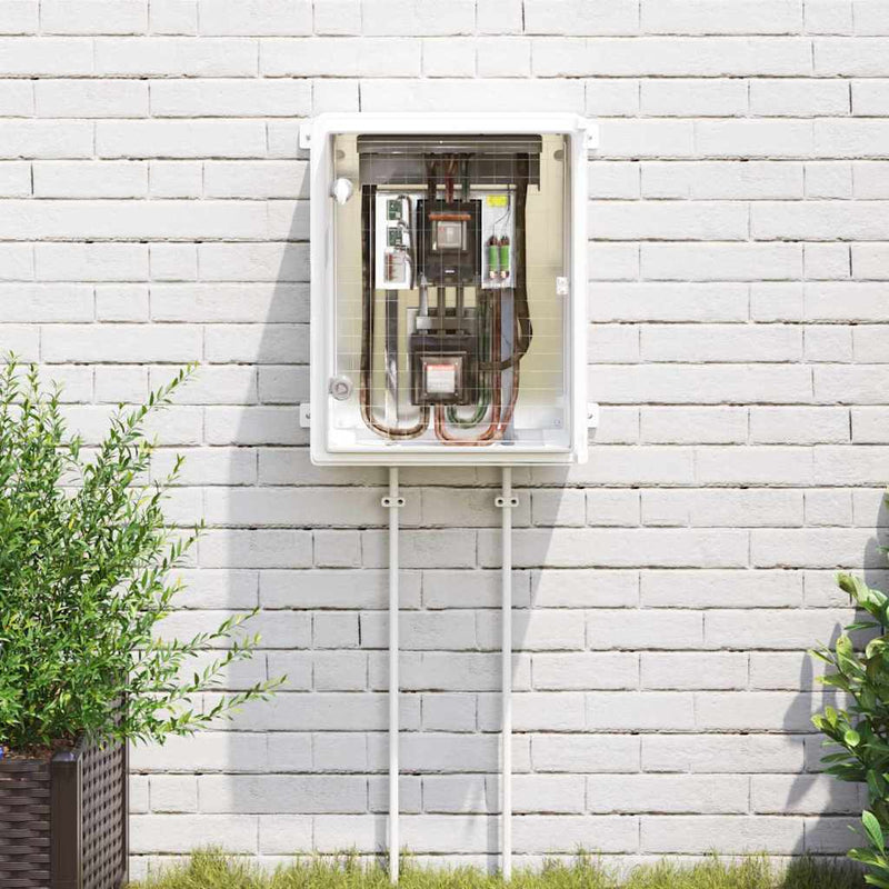 Dulap de control Gri 47 x 24 x 50 cm Plastic ABS