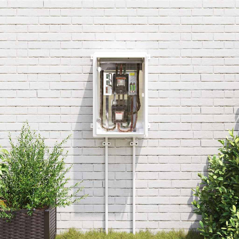Dulap de control Gri 47 x 20 x 50 cm Plastic ABS