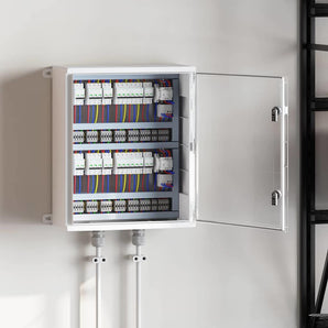 Dulap de control Gri 57 x 23 x 60 cm Plastic ABS