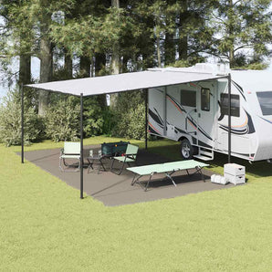 Covoare pentru Cort Manual Gri deschis 700 x 400 cm Polietilenă