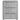Bufetă „VISNES” Gri beton 60x40x73 cm Lemn prelucrat