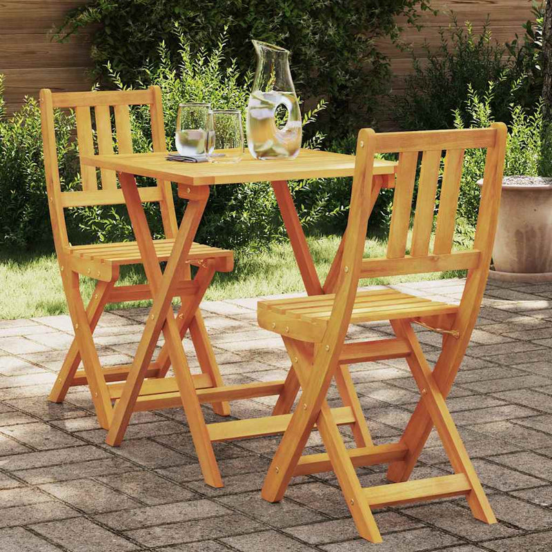 Set bistro 3 buc. Ulei Natural Lemn Solid de Acacia