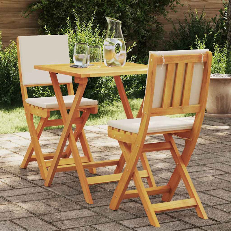 Set bistro 3 buc. Ulei Natural Lemn Solid de Acacia