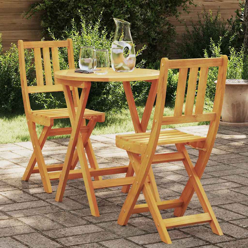 Set bistro 3 buc. Ulei Natural Lemn Solid de Acacia