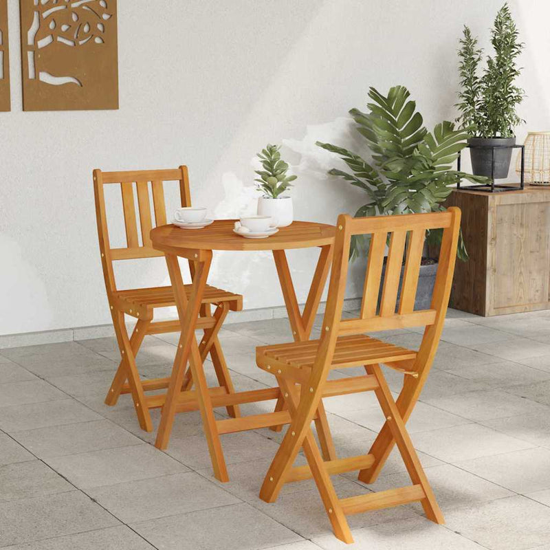 Set bistro 3 buc. Ulei Natural Lemn Solid de Acacia