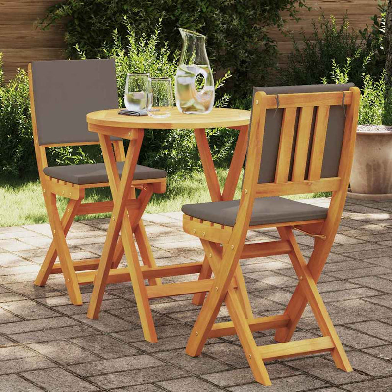 Set bistro 3 buc. Ulei Natural Lemn Solid de Acacia