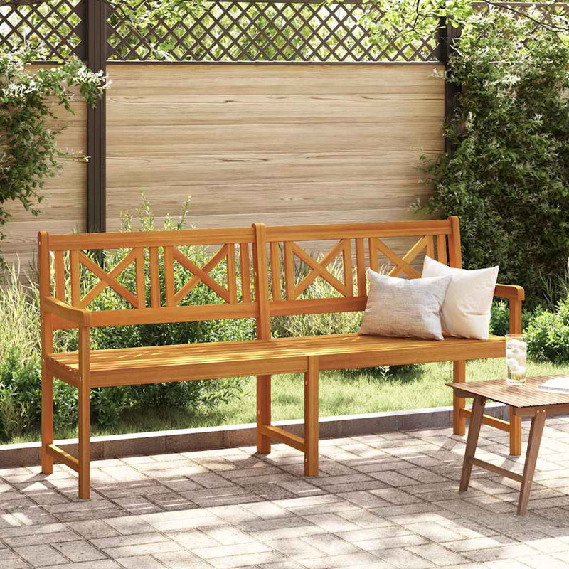 Bancă de exterior 180 x 56 x 90 cm Lemn Solid de Acacia natural