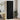 Dulap de birou Stejar Negru 60 x 32 x 190 cm Lemn prelucrat