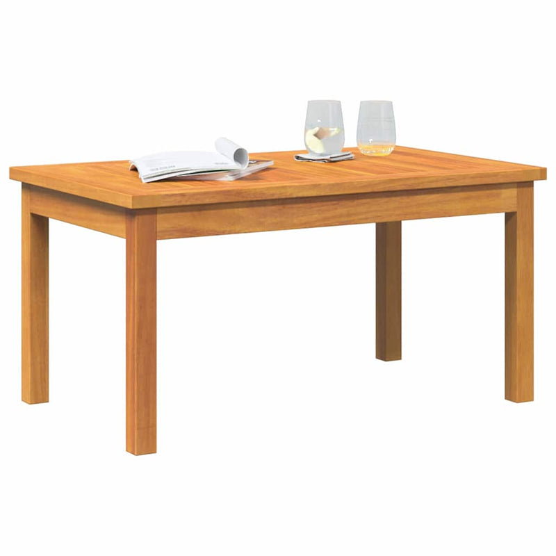 Masă de cafea Ulei Natural Lemn Solid de Acacia