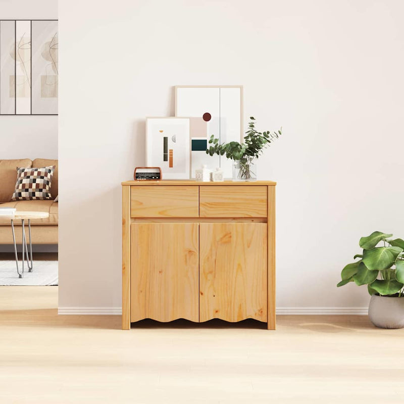 Bufet Drammen Stejar 79 x 43 x 75.5 cm Lemn masiv de pin