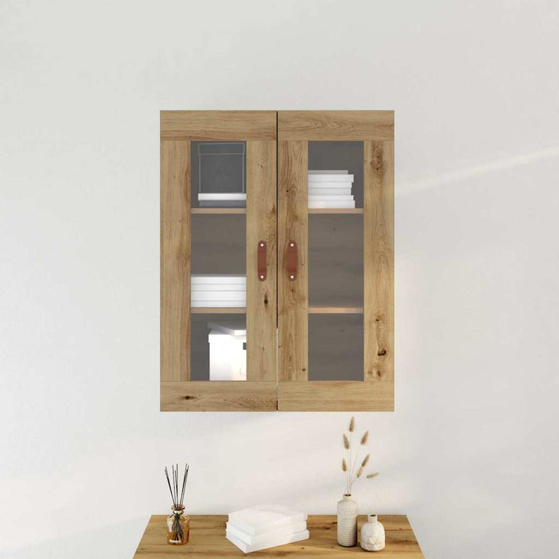 Dulap de perete Stejar Artizanal 69,5 x 34 x 90 cm