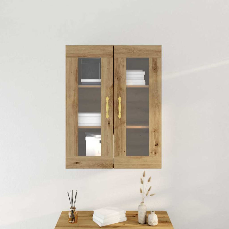 Dulap de perete Stejar Artizanal 69,5 x 34 x 90 cm