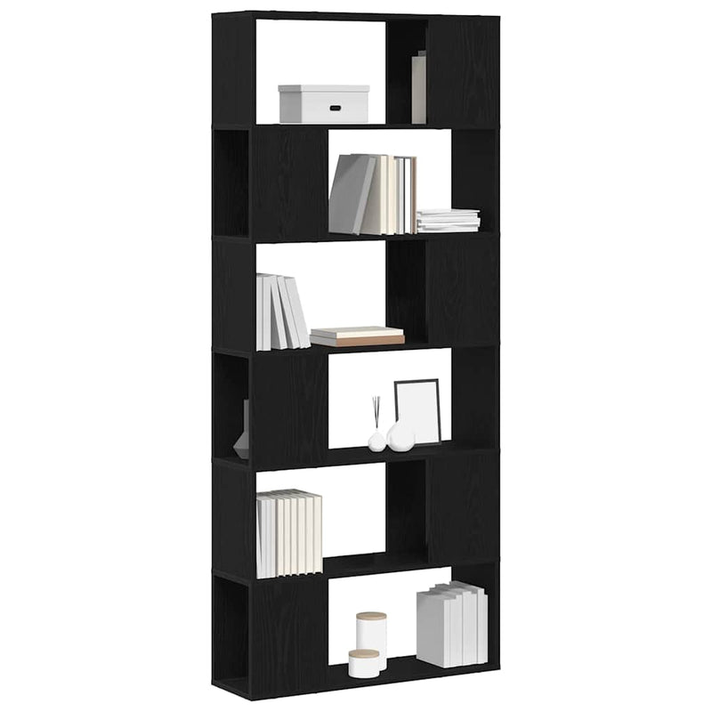 Set comodă TV 80 x 24 x 186 cm Negru Lemn prelucrat