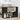 Set comodă TV 100 x 24 x 63 cm Negru Lemn prelucrat