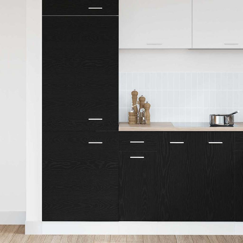 Dulap suspendat Stejar Negru 30 x 46 x 81,5 cm Lemn prelucrat