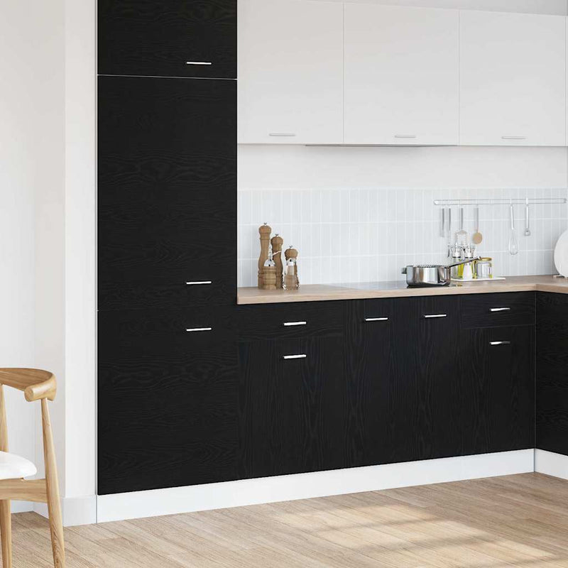 Dulap suspendat Stejar Negru 50 x 46 x 81,5 cm Lemn prelucrat