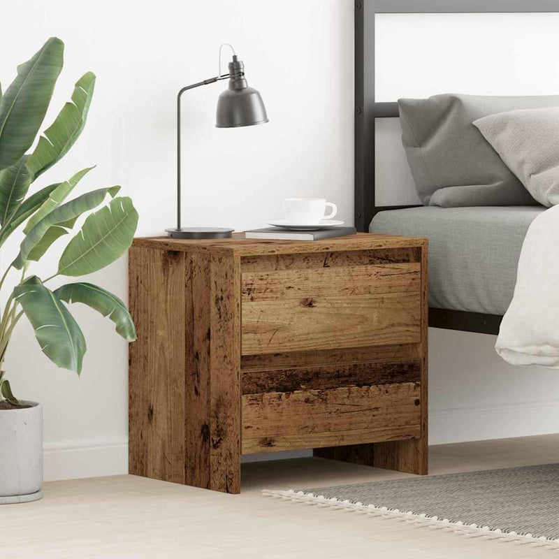 Dulap de noapte Lemn vechi 45 x 34 x 44,5 cm Lemn prelucrat