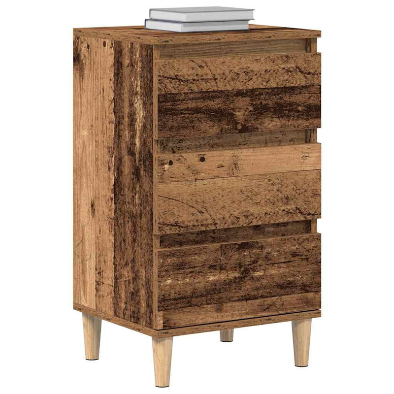 Dulap de noapte Lemn vechi 40 x 35 x 70 cm Lemn prelucrat