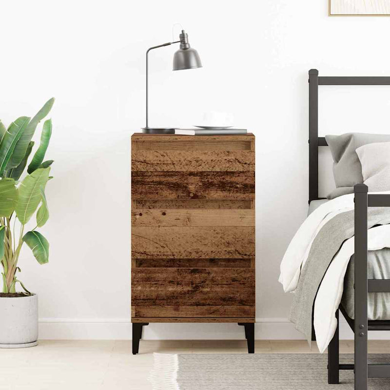 Dulap de noapte Lemn vechi 45 x 35 x 44 cm Lemn prelucrat