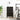 Dulap de noapte Stejar Negru 45 x 35 x 44 cm Lemn prelucrat