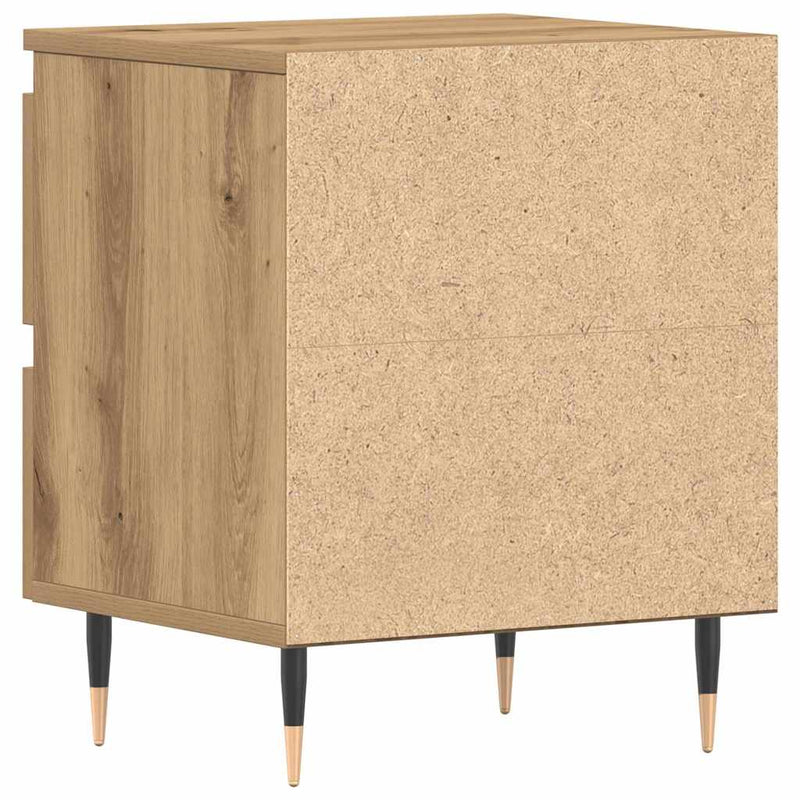 Dulap de noapte Stejar Artizanal 40 x 35 x 50 cm Lemn prelucrat