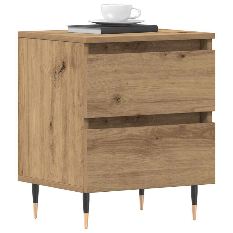 Dulap de noapte Stejar Artizanal 40 x 35 x 50 cm Lemn prelucrat