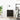 Dulap de noapte Stejar Negru 40 x 35 x 50 cm Lemn prelucrat