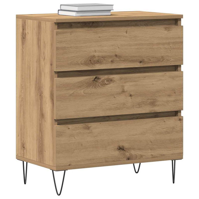 Bufet Stejar Artizanal 60 x 35 x 70 cm Lemn prelucrat