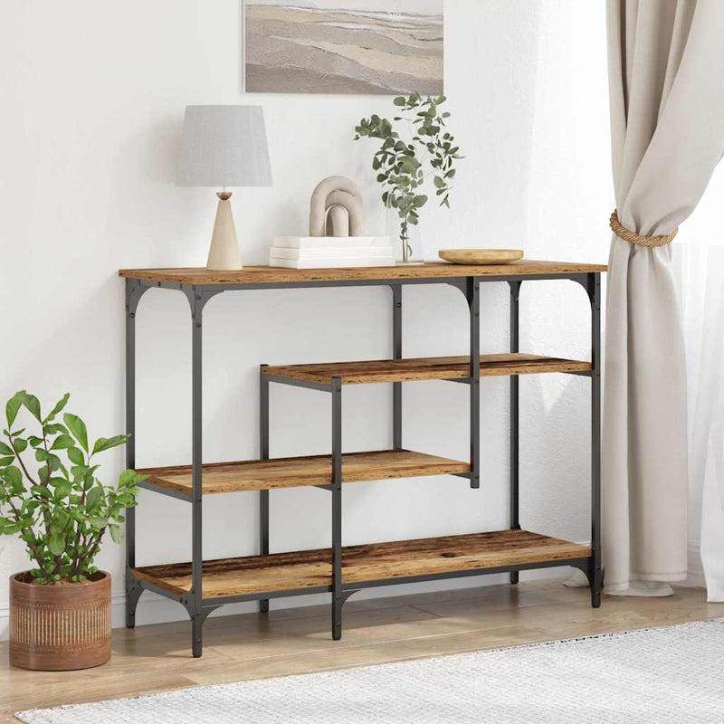 Masă de Consolă Lemn vechi 100 x 35 x 75 cm