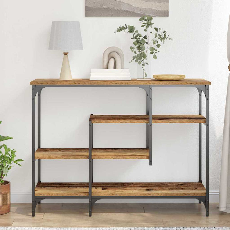 Masă de Consolă Lemn vechi 100 x 35 x 75 cm