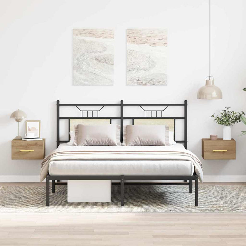 Dulap de noapte 2 buc. 35 x 35 x 20 cm Lemn prelucrat