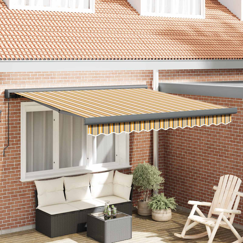 Copertină retractabilă Multicolour 300 x 250 cm