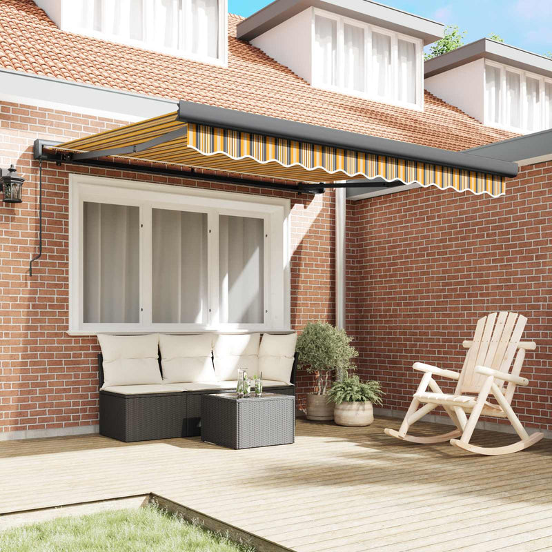Copertină retractabilă Multicolour 300 x 250 cm