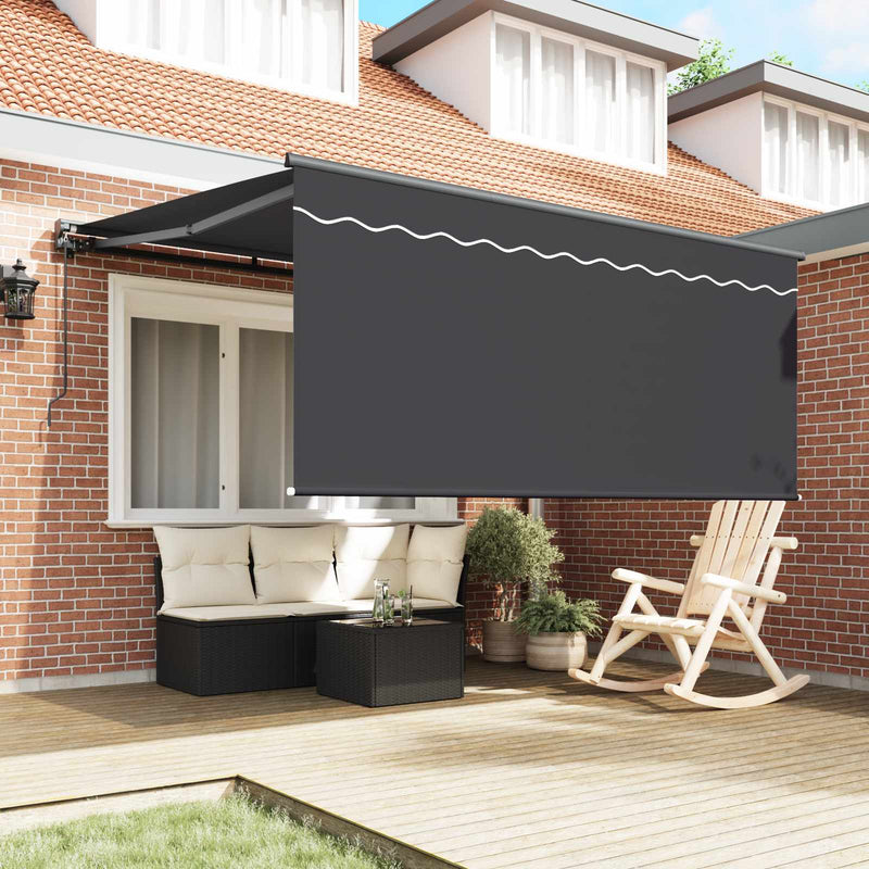 Copertină retractabilă Antracit 350 x 250 cm