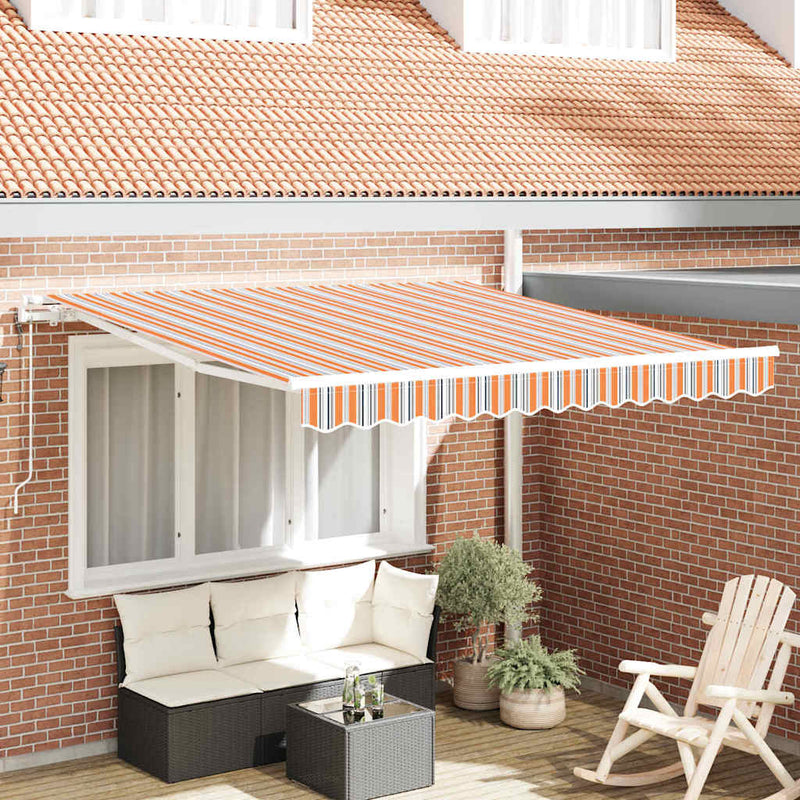 Copertină retractabilă Multicolour 350 x 250 cm