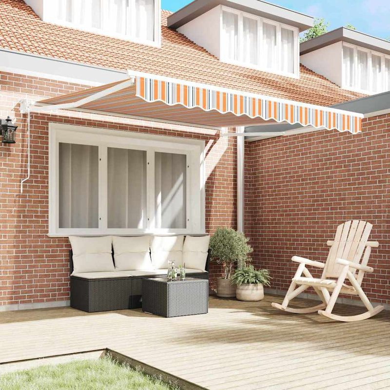 Copertină retractabilă Multicolour 350 x 250 cm