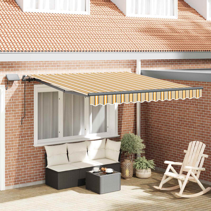 Copertină retractabilă Multicolour 350 x 250 cm