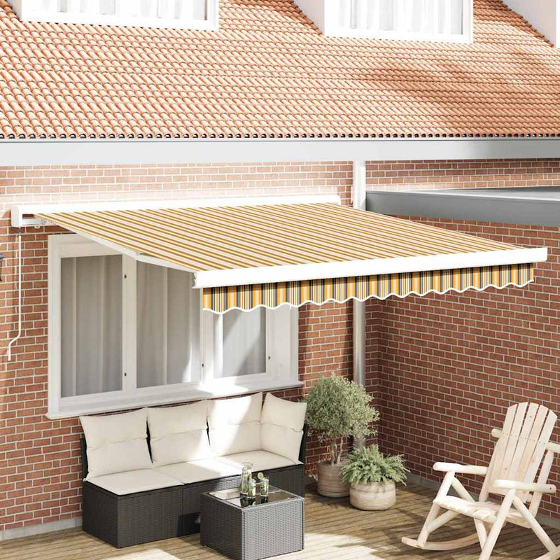 Copertină retractabilă Multicolour 350 x 250 cm