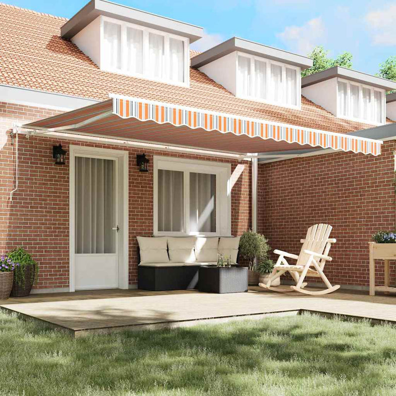 Copertină retractabilă Multicolour 450 × 300 cm