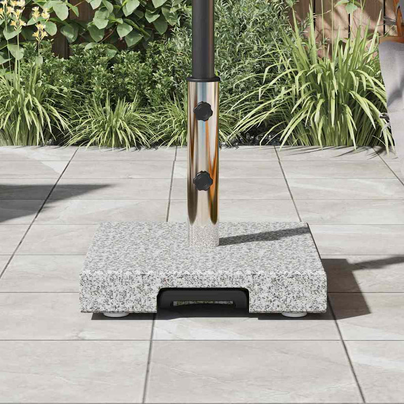 Bază pentru umbrelă Gri 41 x 41 x 37 cm Granit