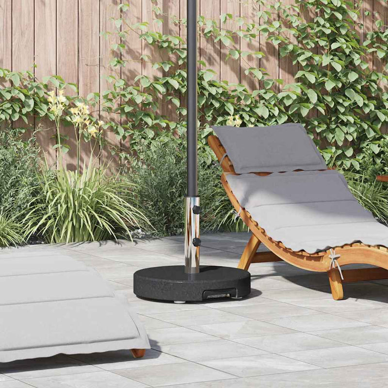 Bază pentru umbrelă Negru Ø 45 x 37.5 cm Granit