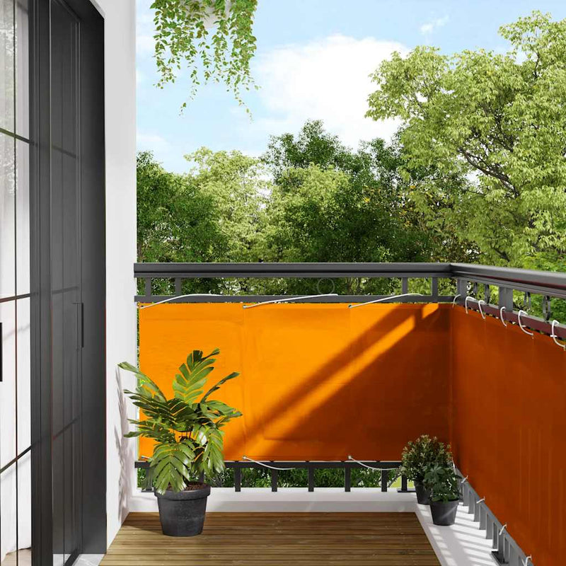 Paravan de balcon roșu 120x1000 cm 100% poliester Oxford