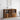 Bufet LED Lemn vechi 162 x 37 x 100 cm Lemn prelucrat