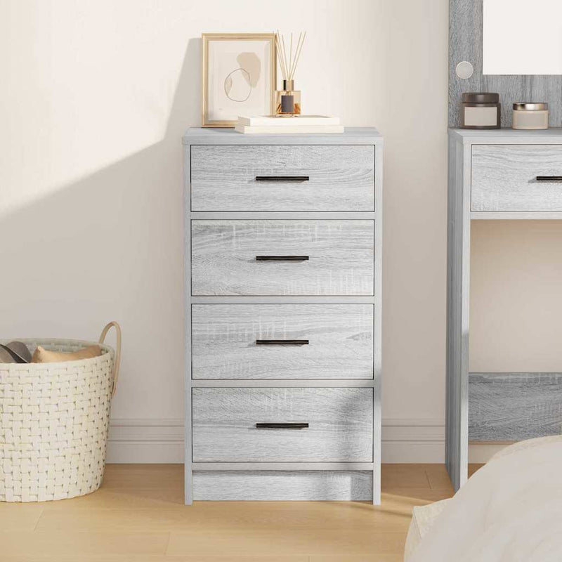 Bufet sonoma gri 40 x 41 x 75 cm Lemn prelucrat
