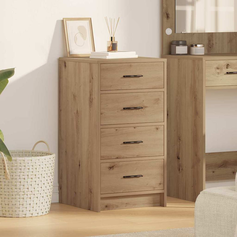 Bufet stejar artizanal 40 x 41 x 75 cm Lemn prelucrat