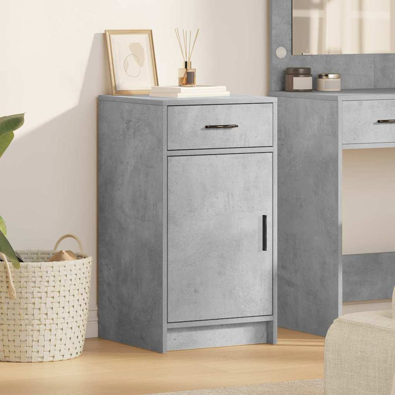 Bufet Gri din beton 40 x 40.5 x 75 cm Lemn prelucrat